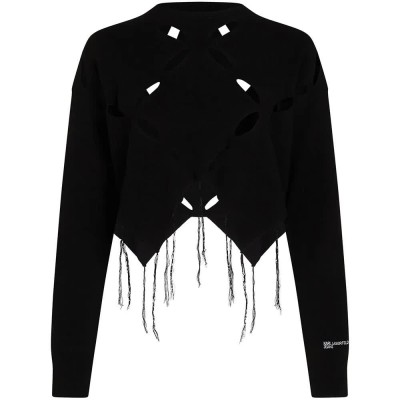 блуза,мъжки,пуловери,дамски,пуловери,karl,lagerfeld,jeans,b3w18013,sweater,black,(black)