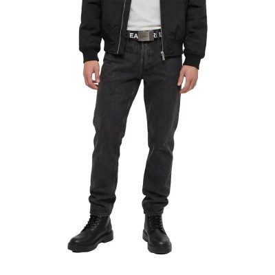 дънки,мъжки,панталони,дамски,панталони,karl,lagerfeld,jeans,b4m10004,tapered,fit,jeans,black,(washed,black)