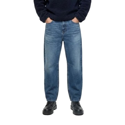 дънки,мъжки,панталони,дамски,панталони,karl,lagerfeld,jeans,b4m10053,barrel,fit,jeans,blue,(vintage,washed,blue)