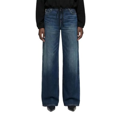 дънки,мъжки,панталони,дамски,панталони,karl,lagerfeld,jeans,b4w10016,wide,leg,low,waist,jeans,blue,(tinted,visual,washed,blue)