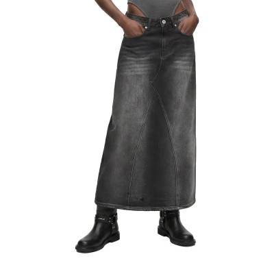 пола,дамски,поли,и,рокли,karl,lagerfeld,jeans,b4w12002,long,skirt,black,(visual,washed,black)