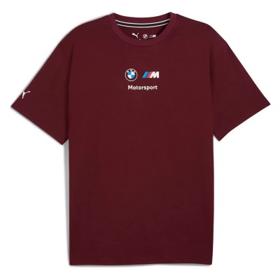 тениска,мъжки,тениски,дамски,тениски,puma,bmw,mms,ess+,logo,short,sleeve,t,shirt,refurbished,red,(ruby,shimmer)