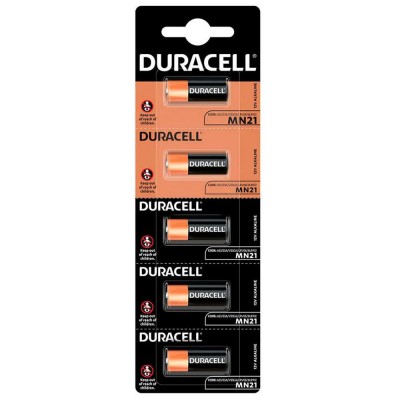 батерии,duracell,mn21,12v,alkaline,battery,5,units,clear,(multicolor)