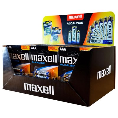 батерии,maxell,lr03,aaa,alkaline,batteries,multicolor,(gold,black)