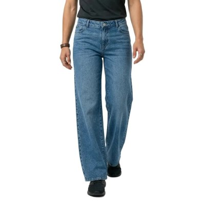 дънки,мъжки,панталони,дамски,панталони,pieces,selma,mb,new,wide,leg,low,waist,jeans,refurbished,blue,(medium,blue,denim)