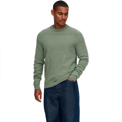 блуза,мъжки,пуловери,дамски,пуловери,only,&,sons,dave,regular,sweater,green,(castor,grey)