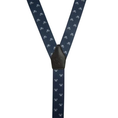 колани,silbon,racket,suspenders,blue,(navy,blue)