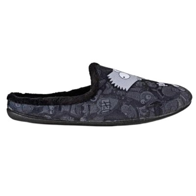 пантофи,мъжки,пантофи,дамски,пантофи,marpen,simpson,slippers,refurbished,black,(black)