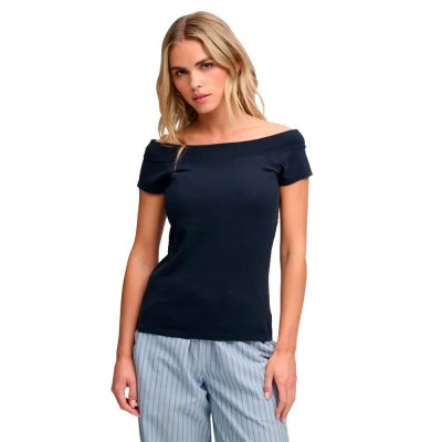 тениска,мъжки,тениски,дамски,тениски,superdry,athletic,essential,off,shoulder,short,sleeve,t,shirt,blue,(eclipse,navy)