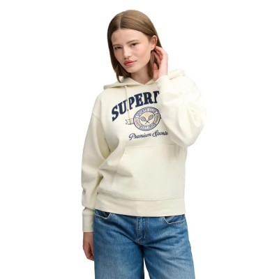 суичър,дамски,блузи,superdry,country,crest,hoodie,beige,(cream)