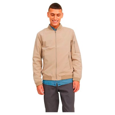 яке,мъжки,якета,дамски,якета,и,палта,jack,&,jones,rush,bomber,jacket,refurbished,beige,(crockery)