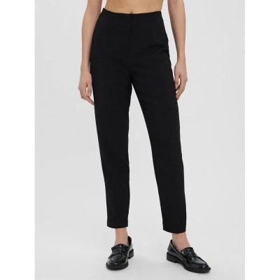 панталони,мъжки,панталони,дамски,панталони,vero,moda,sandy,high,waist,pants,refurbished,black,(black)