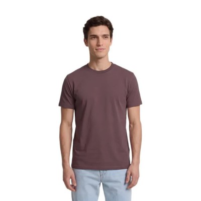 тениска,мъжки,тениски,дамски,тениски,silbon,plain,mini,logo,patch,short,sleeve,t,shirt,purple,(bordeaux)