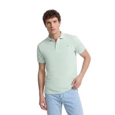 дамски,блузи,с,яка,мъжки,блузи,с,яка,silbon,short,sleeve,polo,green,(light,green)