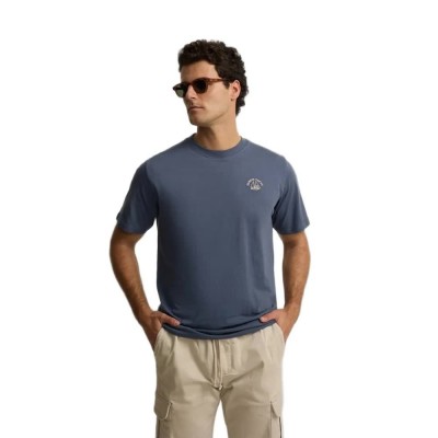 тениска,мъжки,тениски,дамски,тениски,silbon,yacht,short,sleeve,t,shirt,blue,(indigo,blue)