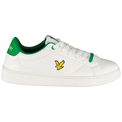 маратонки,мъжки,маратонки,дамски,маратонки,lyle,&,scott,elgin,hole,leather,trainers,white,(white,green)