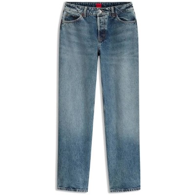 дънки,мъжки,панталони,дамски,панталони,hugo,gennie,10282764,red,jeans,blue,(turquoise,aqua)