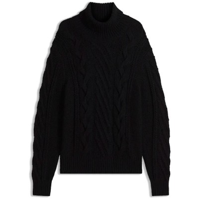 блуза,мъжки,пуловери,дамски,пуловери,hugo,scanlon,10282531,red,sweater,black,(black)