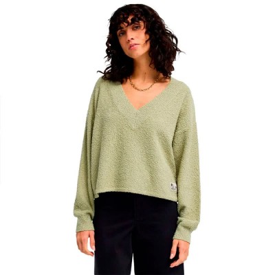 блуза,мъжки,пуловери,дамски,пуловери,billabong,cozy,v,neck,sweater,green,(cactus,green)