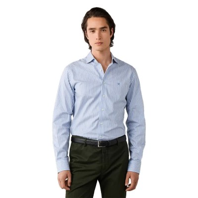 риза,с,дълъг,ръкав,дамски,ризи,мъжки,ризи,hackett,cabana,stripe,long,sleeve,shirt,blue,(forces,blue)