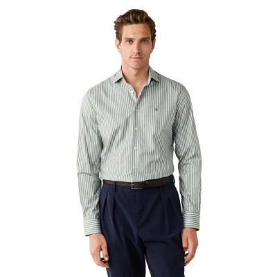 риза,с,дълъг,ръкав,дамски,ризи,мъжки,ризи,hackett,cabana,stripe,long,sleeve,shirt,green,(vintage,green)