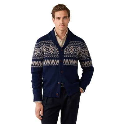 жилетка,мъжки,пуловери,дамски,пуловери,hackett,fairisle,shawl,cardigan,blue,(old,navy)