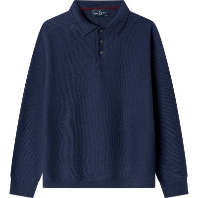 дамски,блузи,с,яка,мъжки,блузи,с,яка,hackett,hk7000024,long,sleeve,polo,blue,(old,navy)
