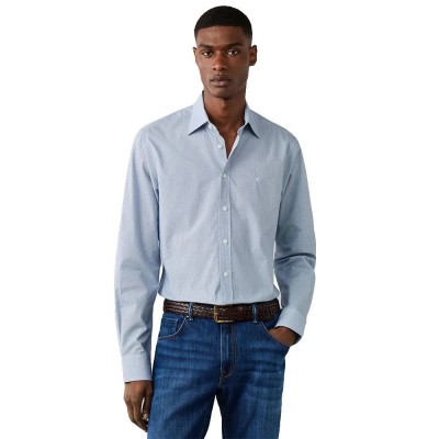 риза,с,дълъг,ръкав,дамски,ризи,мъжки,ризи,hackett,mini,geo,print,long,sleeve,shirt,blue,(soho,blue)