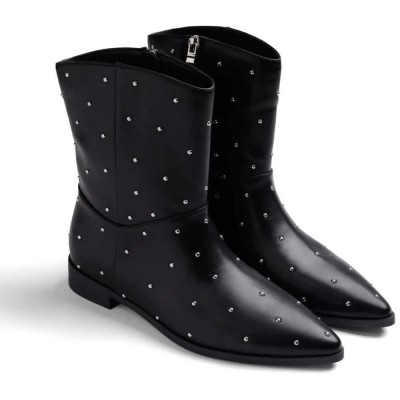дамски,боти,мъжки,боти,gioseppo,80282,booties,black,(black)