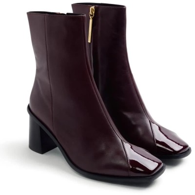 дамски,боти,мъжки,боти,gioseppo,80759,booties,red,(bordeaux)