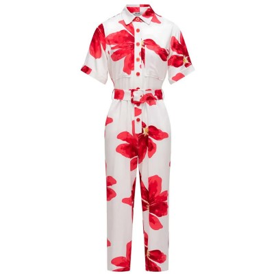 гащеризон,дамски,гащеризони,salsa,jeans,21011467,short,sleeve,jumpsuit,white,(red)
