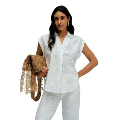 дамски,блузи,salsa,jeans,21011850,sleeveless,blouse,white,(white)
