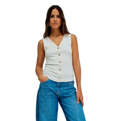 тениска,мъжки,тениски,дамски,тениски,salsa,jeans,21012150,sleeveless,t,shirt,white,(beige)