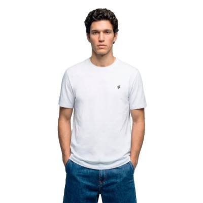 тениска,мъжки,тениски,дамски,тениски,salsa,jeans,badge,application,regular,fit,short,sleeve,t,shirt,white,(white)