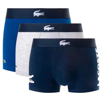 боксерки,мъжко,бельо,lacoste,5h1291,00,trunk,boxers,3,units,multicolor,(navy,blue,white,silver,chine)