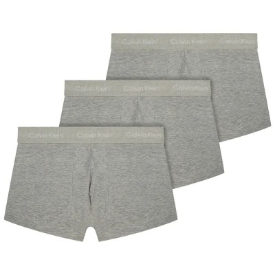 боксерки,мъжко,бельо,calvin,klein,0000u2664g,low,rise,boxers,3,units,refurbished,grey,(kso,grey,heather)