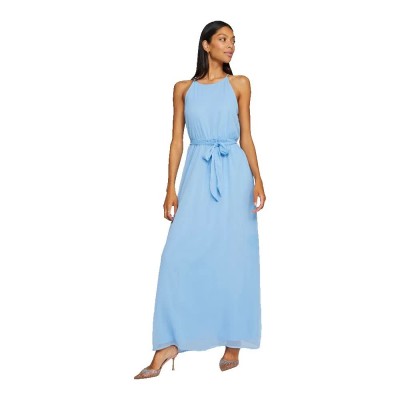 рокля,дамски,поли,и,рокли,vila,falia,belted,sleeveless,dress,refurbished,blue,(blissful,blue)