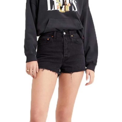 къси,панталони,мъжки,панталони,дамски,панталони,levi´s,®,ribcage,denim,shorts,refurbished,black,(black,bayou)