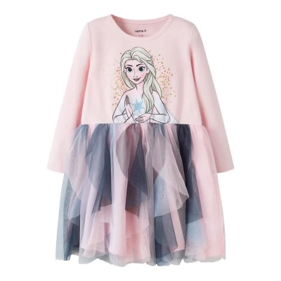 рокля,дамски,поли,и,рокли,name,it,sori,frozen,long,sleeve,short,dress,pink,(cradle,pink)