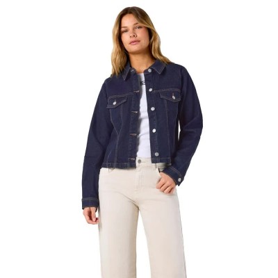 яке,мъжки,якета,дамски,якета,и,палта,noisy,may,yolanda,shelly,jacket,blue,(dark,blue,denim)