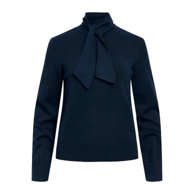 блуза,мъжки,пуловери,дамски,пуловери,object,thess,sweater,blue,(dark,sapphire)