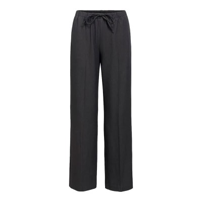 панталони,мъжки,панталони,дамски,панталони,object,lisa,tie,wide,leg,pants,black,(medium,grey,melange)