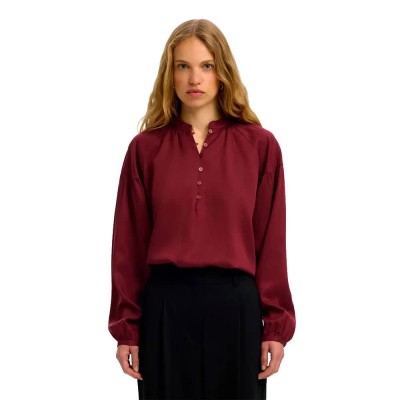 дамски,блузи,selected,donna,long,sleeve,blouse,red,(tawny,port)