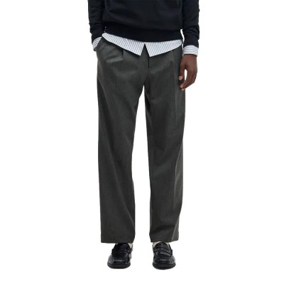 панталони,мъжки,панталони,дамски,панталони,selected,finn,flex,220,loose,fit,pants,black,(medium,grey,melange)