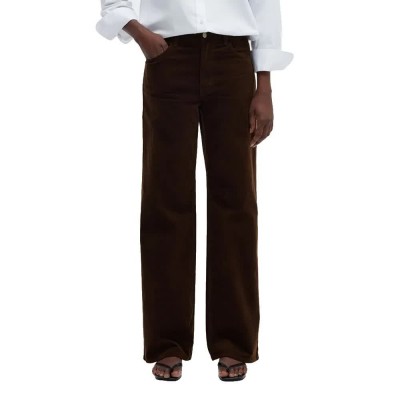 панталони,мъжки,панталони,дамски,панталони,selected,runa,wide,leg,high,waist,pants,brown,(delicioso)