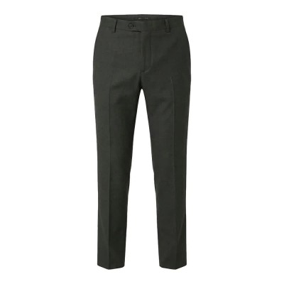 рокля,мъжки,панталони,дамски,панталони,selected,theo,slim,fit,dress,pants,green,(dark,green,melange)