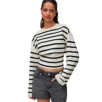 блуза,мъжки,пуловери,дамски,пуловери,vero,moda,freya,sweater,white,(birch,black)