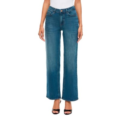 дънки,мъжки,панталони,дамски,панталони,vila,lisa,straight,fit,jeans,blue,(medium,blue,denim,wash,03)