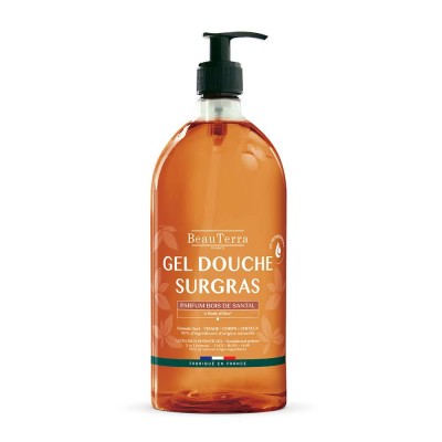 хигиена,тяло,beauterra,sandalwood,shower,gel,1l,orange,(brown,beige)