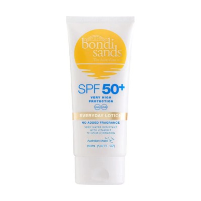 козметика,за,защита,от,слънце,bondi,sands,everyday,spf,50+,sunscreen,150,ml,clear,(blue,white)